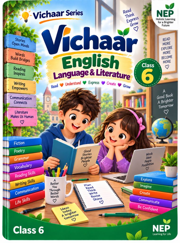 Vichaar English Language & Literature 6